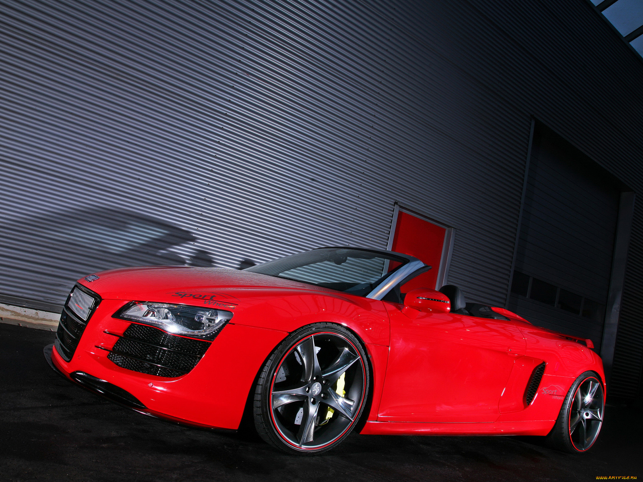 , audi, r8, spyder